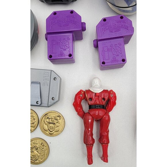 Vintage Lot of Mighty Morphin Power Rangers Collectibles - Picture 12 of 14